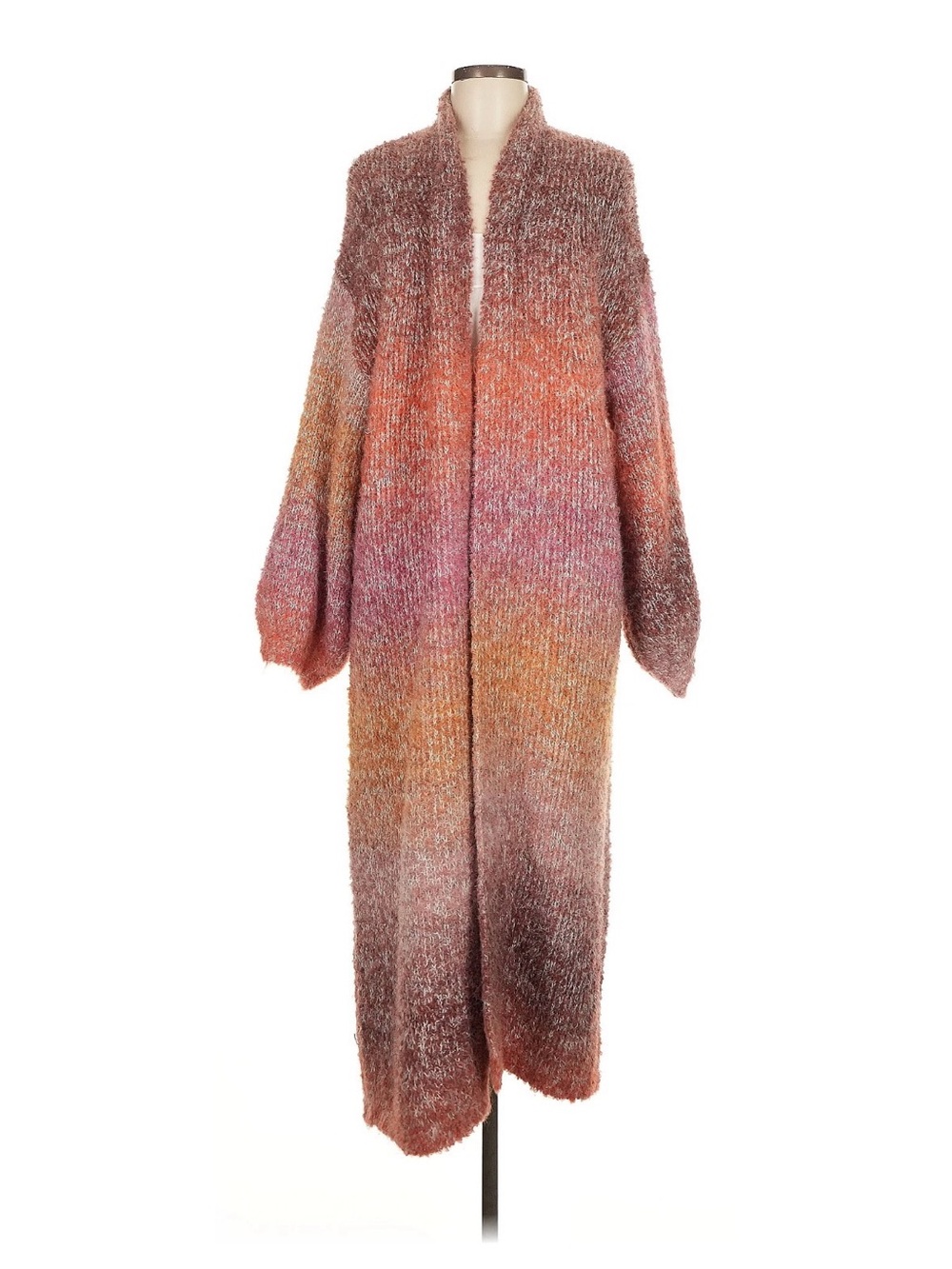 Anthrpologie Ombre Duster Cardigan - Pink Multi